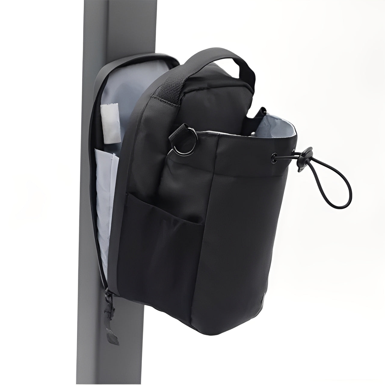 3-Magnet Gym Bag | Secure Phone & Bottle