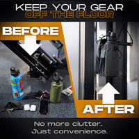 3-Magnet Gym Bag | Secure Phone & Bottle