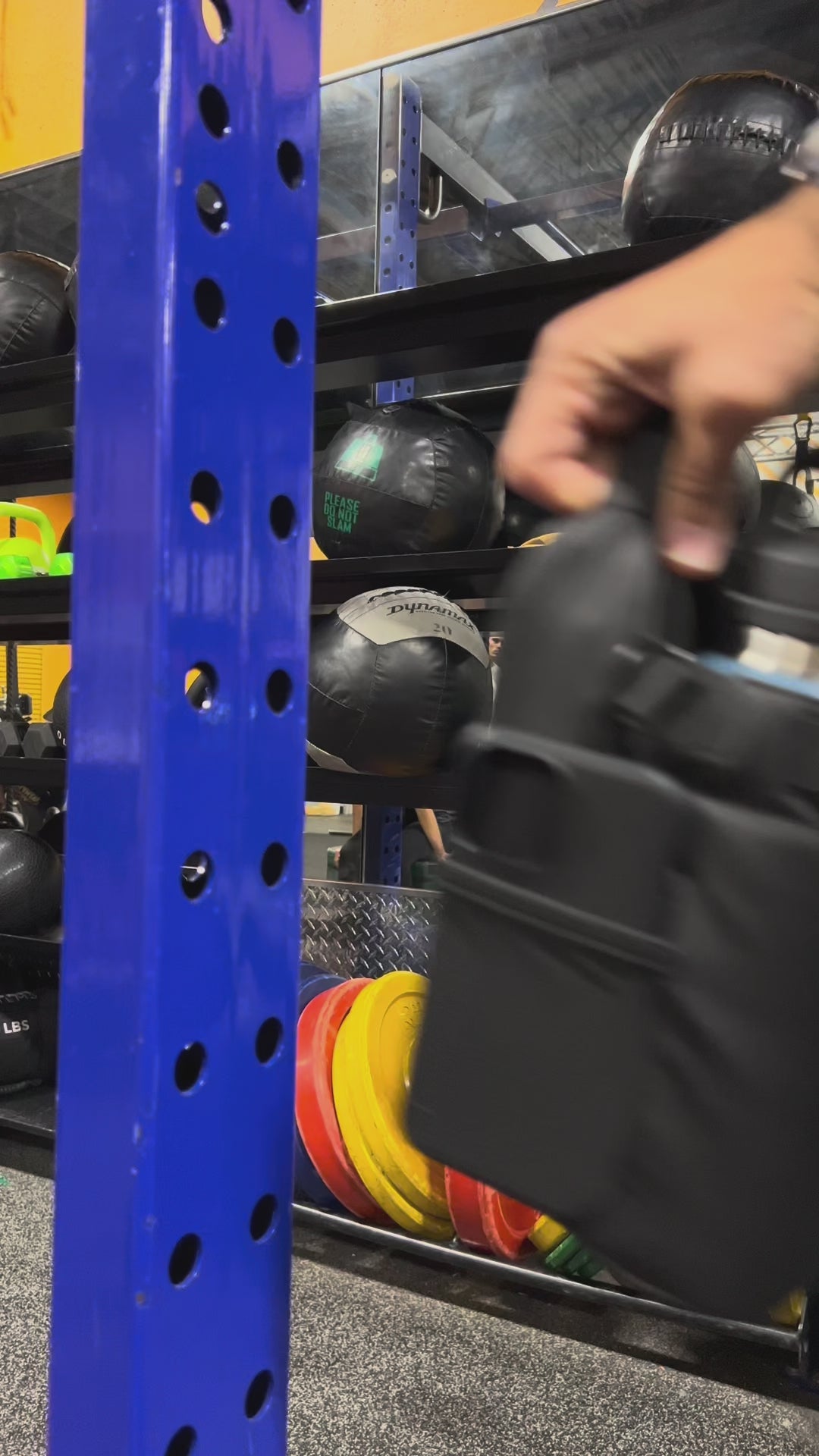 3-Magnet Gym Bag | Secure Phone & Bottle video